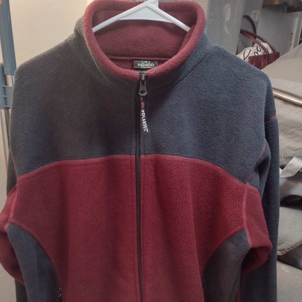 Men's RedHead Zip up sweater size L
